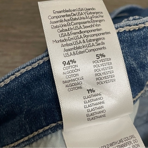 Mother Anthropologie Hustler Ankle Fray Jeans Can’t Stop Staring Sz 24 NEW. - Picture 12 of 14